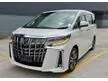 Recon 2020 Toyota Alphard 2.5 SC / 3 LED / MILEAGE 14000 KM / APPLE CARPLAY