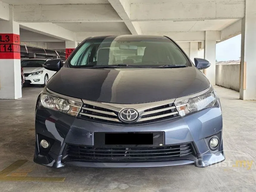 2016 Toyota Corolla Altis E Sedan