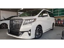 2016 Toyota Alphard 3.5 MPV UNREG GF MODEL WITH WELCAB 4CAM JBL