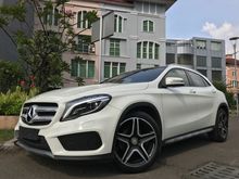 2015 Mercedes-Benz GLA200 SPORT AMG WHITE ON BLACK