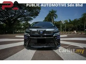 2018 Toyota Vellfire 2.5 ZG MPV