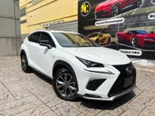 2021 LEXUS NX300 F SPORT ( 26K MILEAGE / 4.5B GRADE ) 360 SURROUND VIEW CAMERA WITH SUNROOF