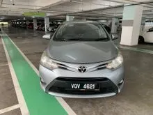 2015 Toyota Vios 1.5 E Sedan Free 1 Year Warranty
