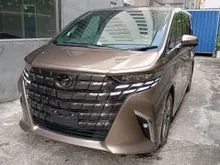 2025 Toyota Alphard 2.5Z GRADE 6AA // Genuine LOW MILEAGE // LIKE NEW CAR // Warranty 5 Years // Sunroof // Universe Side Step // PM for Special Price