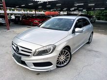 2013 Mercedes-Benz A180 1.6 AMG HARI RAYA PROMOTION CLEAR STOCK*MULTI FUNCTION STEERING*REVERSE SENSOR CAMERA*SPORT MODE*ECO MODE*PADDLE SHIFT
