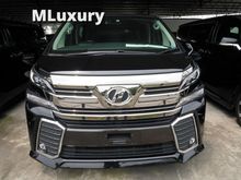 2017 Toyota Vellfire 2.5 ZG MPV -- UNREG --