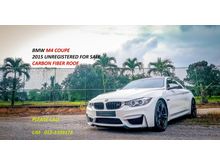 2015 BMW M4 3.0 Coupe UNREG