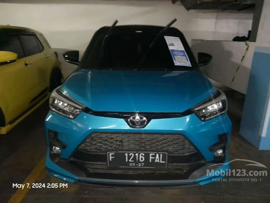 Jual Mobil Toyota Raize 2022 GR Sport 1.0 di DKI Jakarta Automatic Wagon Biru Rp 205.000.000