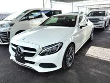 2017 Mercedes-Benz C180 1.6 Sports Plus Coupe # JAPAN 2 MEMORY SEAT , RECON