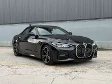 2021 BMW 420i 2.0 M Sport (A) CABRIOLET CONVERTIBLE 10K+ KM ONLY JAPAN UNREG