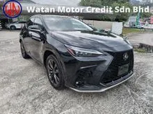 2023 Lexus NX 350 2.4 F Sport Panoramic Roof HUD DIM BSM 16,000km Grade 5A ( Promotion Free Tinted & Coating )
