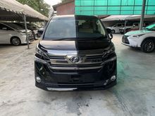2015 Toyota Vellfire 2.5 X MPV 1PD