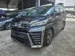 Recon 2019 Toyota Vellfire 2.5 ZG Edition MPV