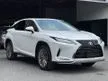 Recon 2021 Lexus RX300 2.0 Luxury SUV 4WD/SUNROOF/BLACK LEATHER/FREE SERVICE/FREE WARRANTY - Cars for sale