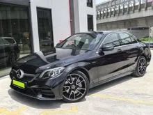 2019 Mercedes-Benz C300 2.0 AMG W205 (A) Full Service Record 70k+KM, Panoramic Sunroof, Driving Assistance Package, Power Boot, Free Warranty Sedan