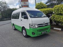 2012 Toyota Hiace 2.5 Window Van