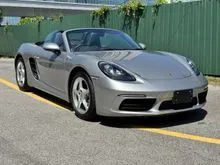2022 Porsche 718 2.0 Boxster Convertible