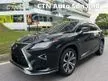 Used 2017 LEXUS RX200T 2.0 F SPORT (A) FREE WARRANTY/PRE-CRASH/PADDLE SHIFT/360 CAM/FULL LEATHER SEAT/4 NEW TAYAR/SUNROOF/MOONROOF/MULTI FUNCTION STEERING - Cars for sale