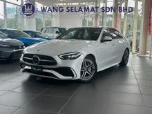 2022 Mercedes-Benz C200 1.5 AMG // NEW FACELIFT // NEW STEERING // SUPER LOW MILEAGE 3.4k KM ONLY // GRADE 5A