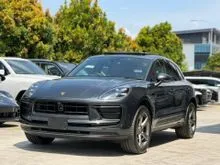 2024 Unregistered OFFER STOCK Porsche Macan 2.0T Turbo Facelift SUV Grey Black Leather Grade 6A Open for booking