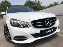 14 LOCAL PEARLWHITE SUPERB SUNROOF 7G FACELIF Mercedes-Benz E250 2.0 Avantgarde PROMOTION OFFERSALES