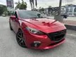 Used 2014 Mazda 3 2.0 Sedan SKYACTIV (A) Leather seat,CBU Fully import, Sun roof,Soul Red Crystal Acc & Flood Free, Sport Rim, Monthly RM890 / 6 Year