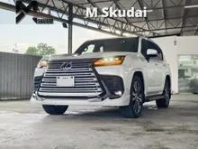 2023 Lexus LX 600 3.4 SUNROOF MARK LEVINSON RED INTERIOR 7SEATER 6A 5K KM 5YRS LEXUS WARRANTY
