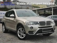 2015 BMW X3 2.0 xDrive20d SUV ** VVIP OWNER... FULL SERVICE RECORD... UNDER WARRANTY... LOW MLG 45K KM ONLY... ACCIDENT FREE... MUST VIEW **
