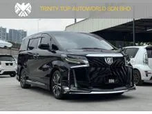 LOW MILEAGE ANDROID PLAYER 360 CAMERA APPLE CARPLAY SUNROOF POWER BOOT 2022 Toyota Alphard 2.5 G S C Package MPV SELLING WITH WARRANTY