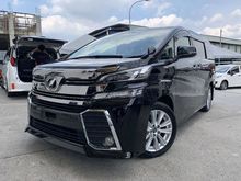 2017 Toyota Vellfire 2.5 Z MPV**8 SEATER**2 POWER DOORS**PREMIUM WARRANTY**SHOWROOM CONDITION**