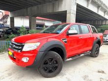 2014 Ford RANGER 3.2 XLT (M) HI RIDER CAR KING