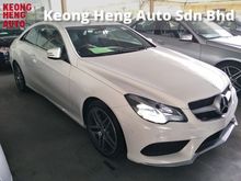 2014 Mercedes-Benz E200 2.0 AMG Coupe WHITE EDITION ELECTRIC FULL LEATHER AMG SEATS BI XENON HEADLAMPS CLIMATE AIRCOND CONTROL MULTI FUNCTION STEERING