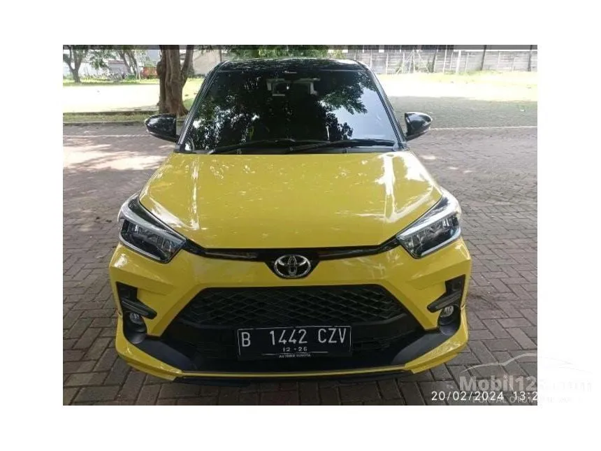 Jual Mobil Toyota Raize 2021 GR Sport 1.0 di DKI Jakarta Automatic Wagon Kuning Rp 206.000.000