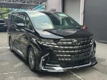 2023 Toyota Alphard 2.5 Z Modelista MPV, Modelista Bodykit, Independent Moonroof, Panoramic View Monitor (360), 4 New Tyre ( Michelin ), READY STOCK