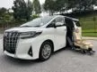 Recon 2021 Toyota Alphard 2.5 X MPV (WELCHAIR)