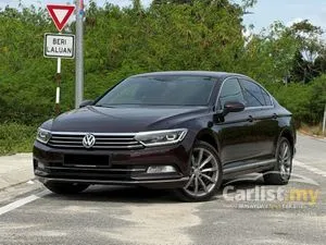 2017 Volkswagen Passat 1.8 TSI Comfortline Plus Sedan Power Boot LED Daylight Full Spec One Owner Good Condition Roadtax Murah Jimat Minyak