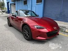 CONVERTIBLE 2018 Mazda MX-5 1.5 (A) MIATA CARBIOLET MX5