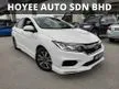 Used 2018 Honda City 1.5 E i-VTEC Sedan+ push start button + Full Services Record - Cars for sale