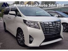2016 Toyota Alphard 3.5 GF Sun Roof 4 Cam 360 View JBL Home THeater System Unregister for sale