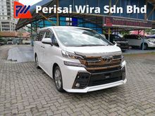 2017 Toyota Vellfire 2.5 Z Golden Eyes MPV -UNREG-