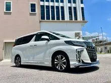 2021 RECON Toyota ALPHARD 2.5 SC FULLY LOADED EDITION
