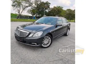 2010 Mercedes-Benz E200 1.8 Elegance CGI Sedan