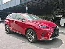 REBATE 2020 Lexus NX 300 2.0 Spice & Chic Edition Red & Black Interiors / BSM / 2 Cameras