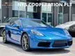 Recon 2019 Porsche 718 2.0 Cayman Coupe Turbo PDK Unregistered 20 Inch Carerra S Wheel Reverse Camera Sport Chrono With Mode Switch Sport Exhaust System