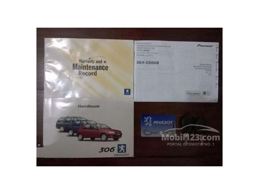 Jual Mobil Peugeot 306 2003 N5 1.8 di DKI Jakarta Manual Sedan Biru Rp