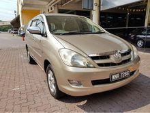 TOYOTA iNNOVA 2.0 AT G SPEC LIKE NEW 1 VVIP OWNER