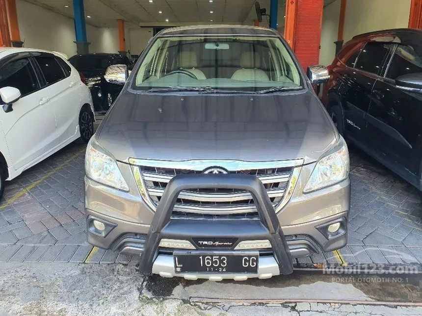 Jual Mobil Toyota Kijang Innova 2014 G 2.5 di Jawa Timur Automatic MPV Abu