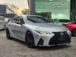 Recon 2021 Lexus IS300 F-SPORT MODE BLACK SUNROOF 4CAM 5A GRADE - Cars for sale