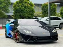 2018/2023 Ready Unit Lamborghini Huracan 5.2 Performante Coupe Black Direct Owner Open for booking