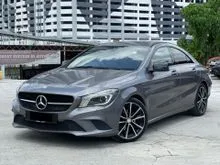 2015 Mercedes-Benz CLA200 1.6 Coupe IMPORT BARU LOCAL SPEC TIP TOP 3 TAHUN WARRANTY